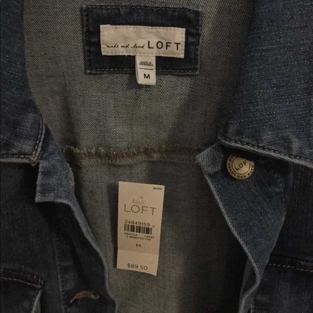 Loft Jean Jacket - Picture 2 of 5